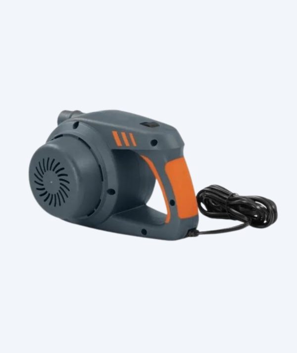 Bestway elektrisk luftpumpe - PowerGrip - Sort/orange - Elektrisk pumpe