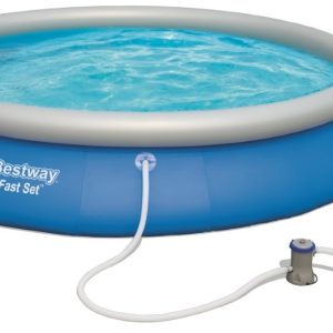 Bestway Fast Set Pool Sæt 457 x 84cm m/filter Pumpe