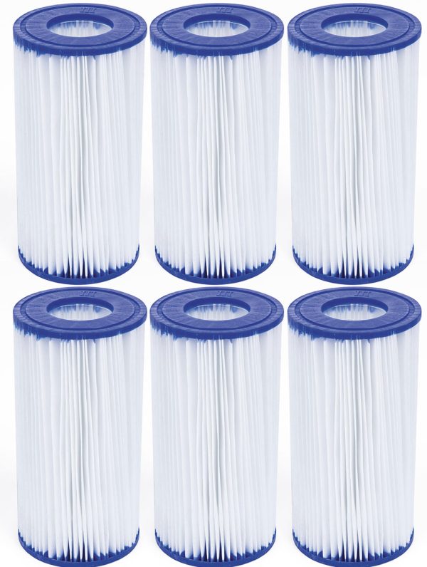 Bestway Filterpatron III 6 stk. (Bestway varenr 58012)